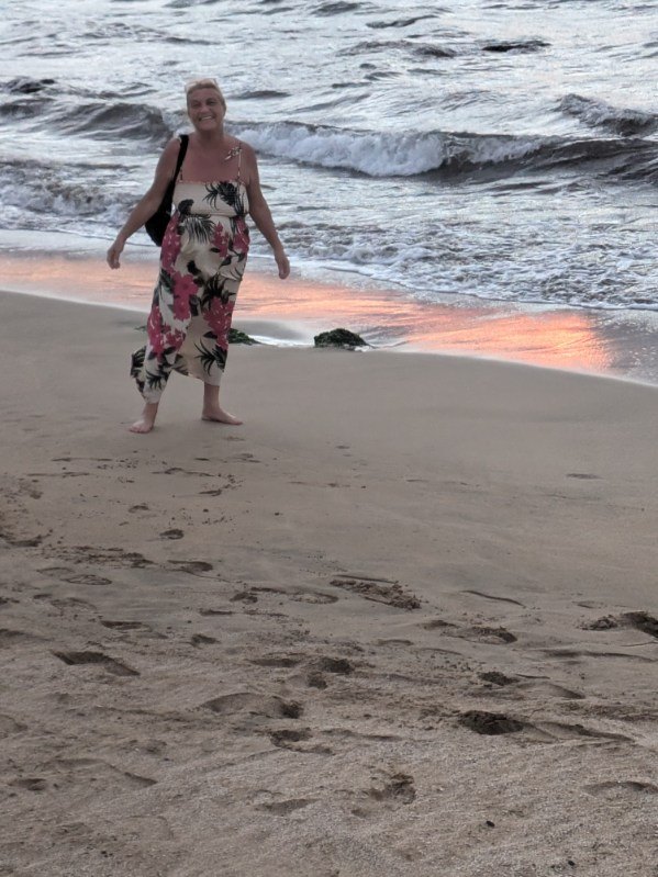 A walk on the beach